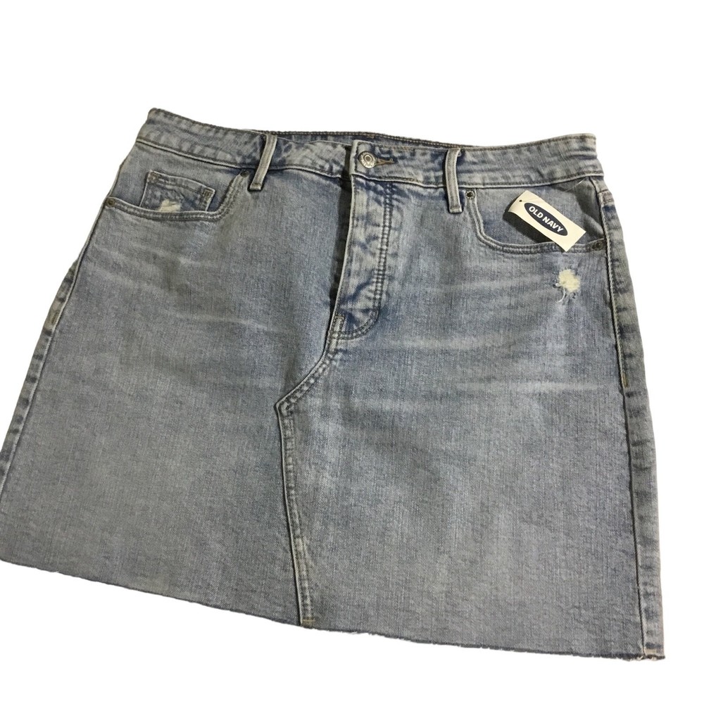 Old Navy Denim Mini Size  10 NWT